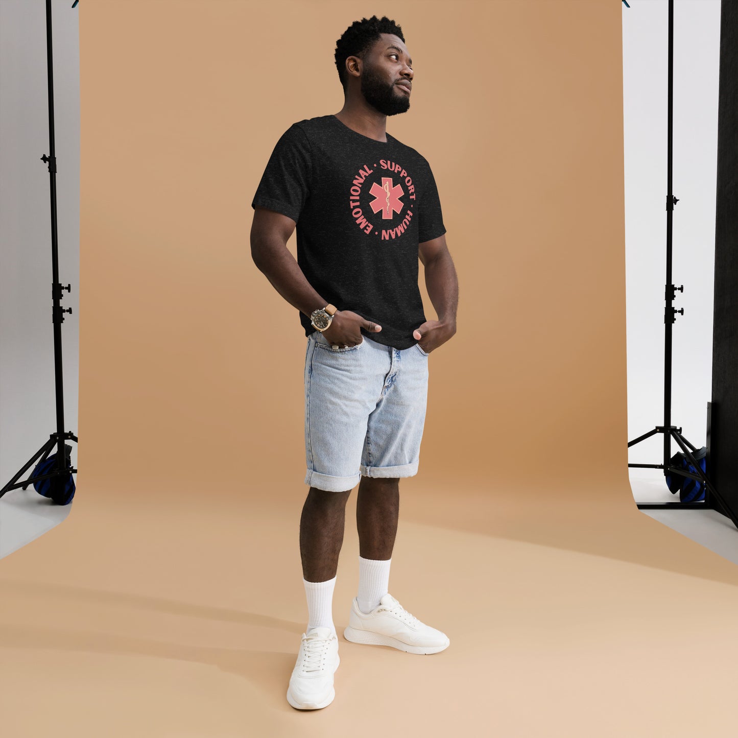 Emotional Support Human Unisex t-shirt