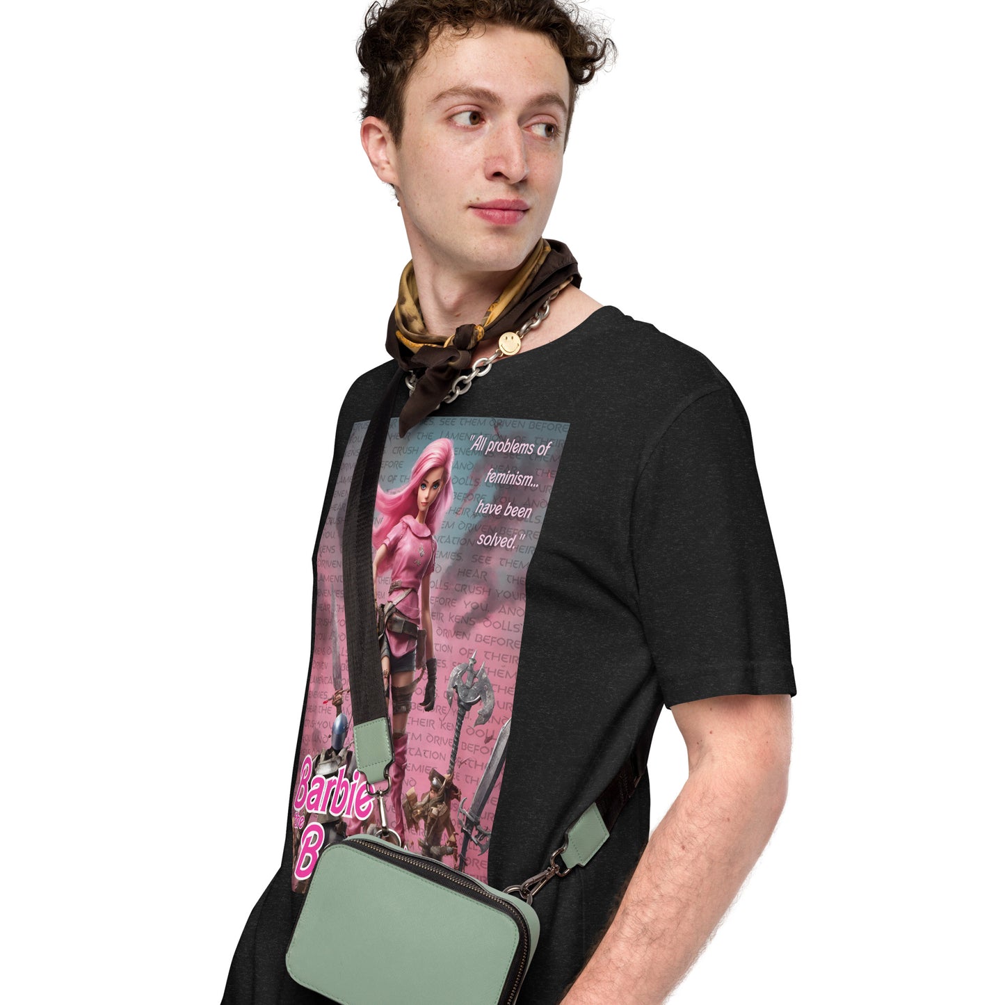 Barbie Barbarian Quote Unisex t-shirt