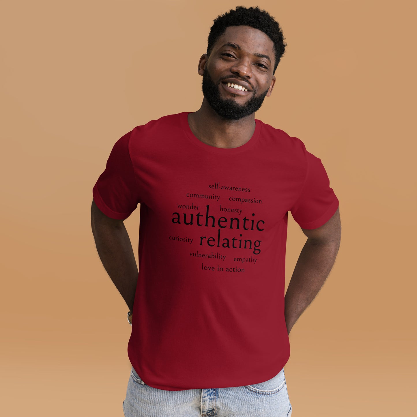 Authentic Relating Tapestry Unisex t-shirt