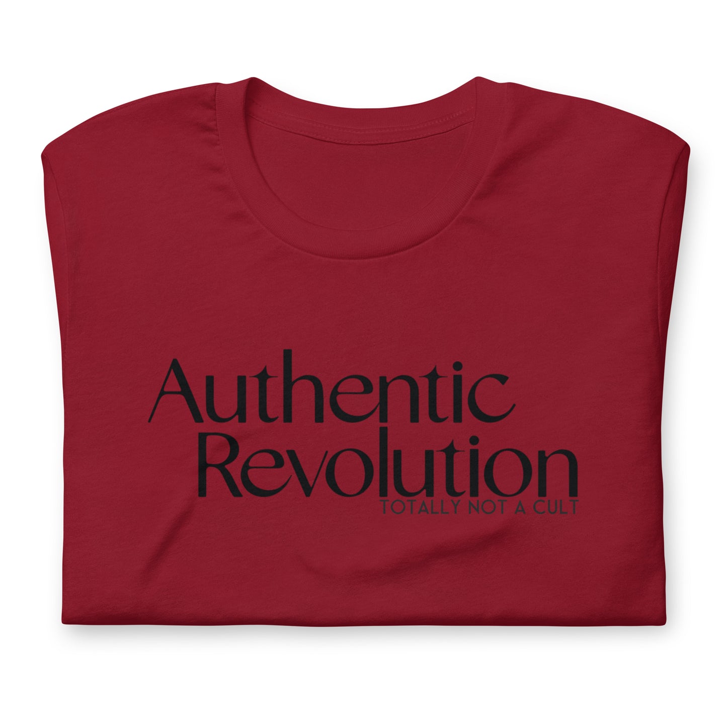 Totally not a Cult (AuthRev) Unisex t-shirt