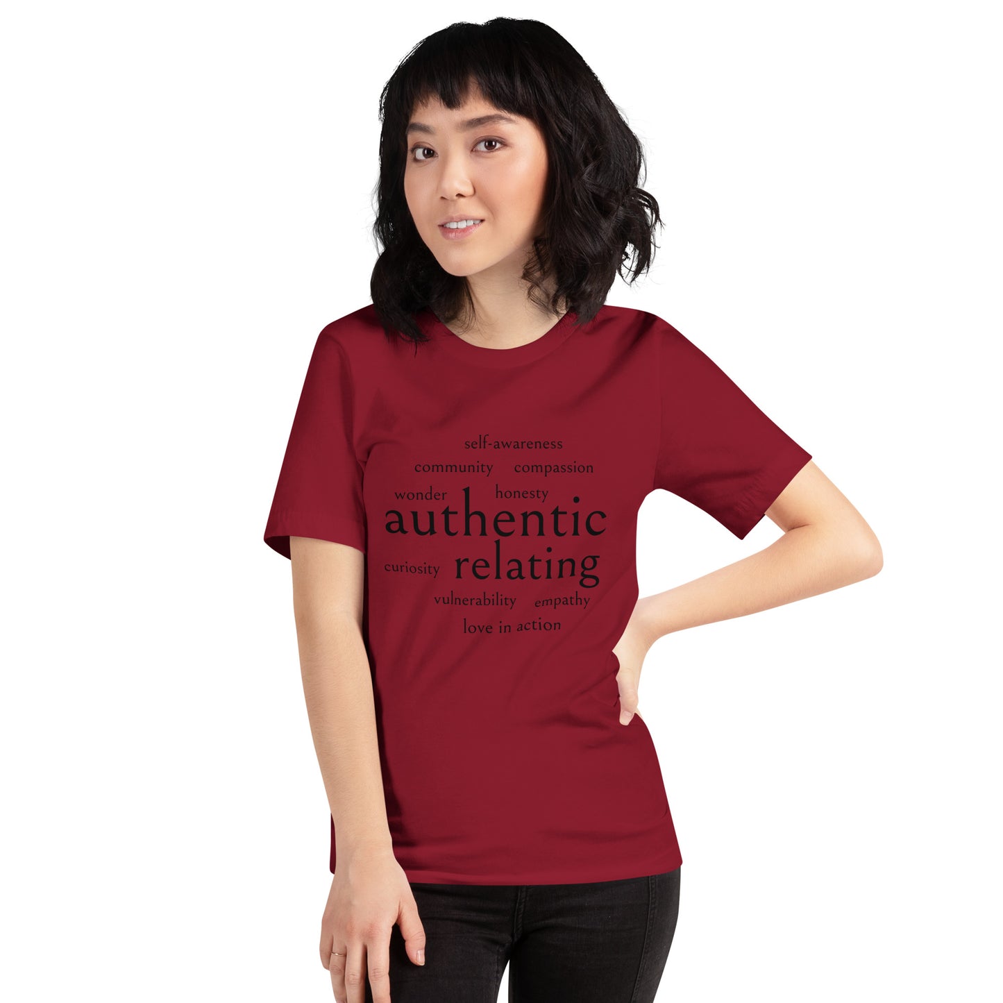 Authentic Relating Tapestry Unisex t-shirt