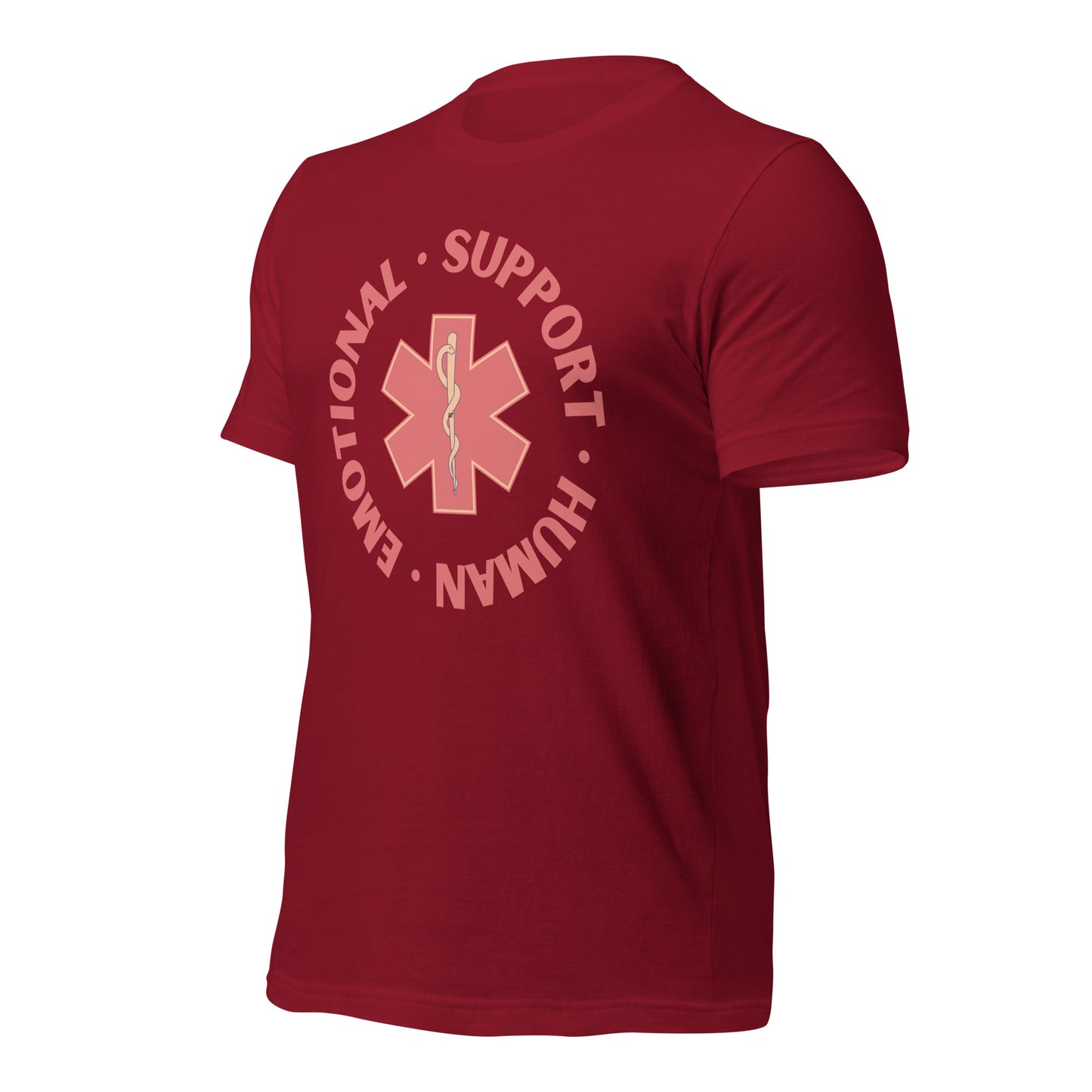 Emotional Support Human Unisex t-shirt