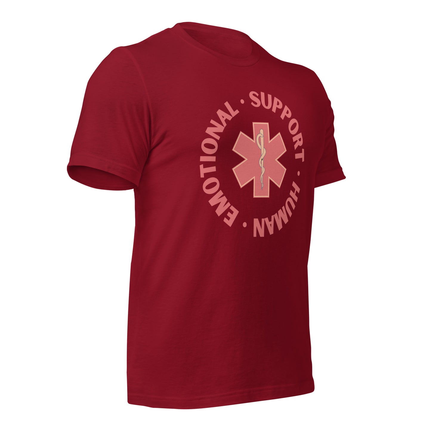 Emotional Support Human Unisex t-shirt