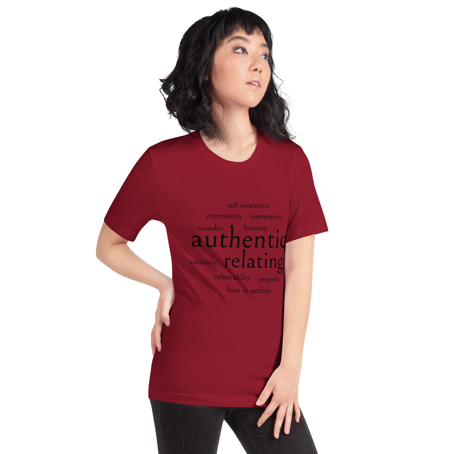 Authentic Relating Tapestry Unisex t-shirt