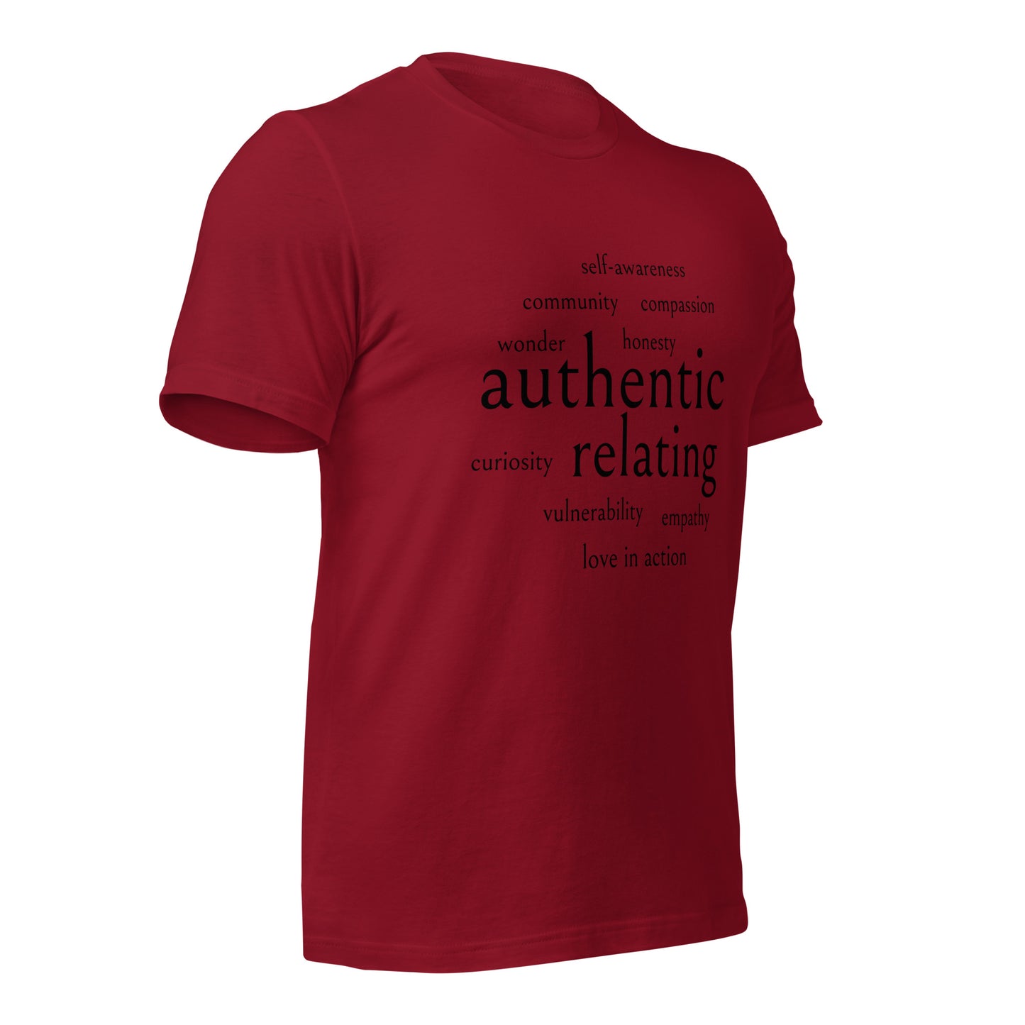 Authentic Relating Tapestry Unisex t-shirt