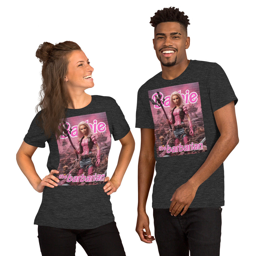 Barbie Barbarian Unisex t-shirt