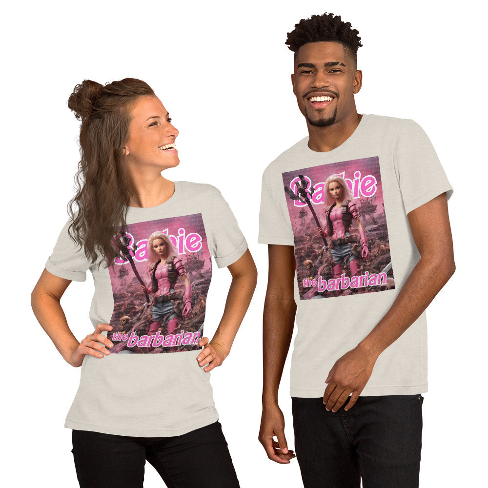 Barbie Barbarian Unisex t-shirt