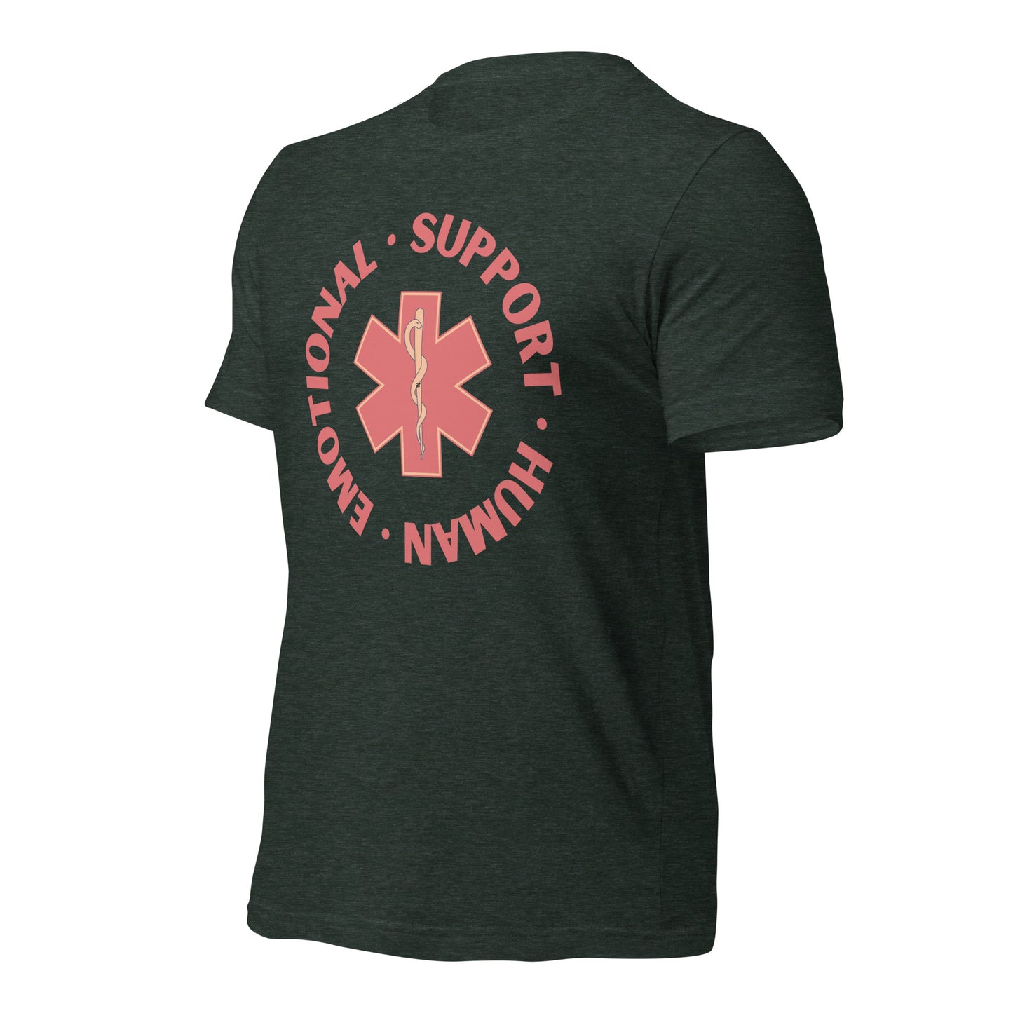 Emotional Support Human Unisex t-shirt
