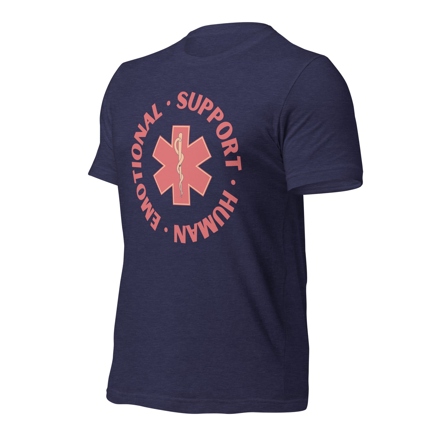 Emotional Support Human Unisex t-shirt
