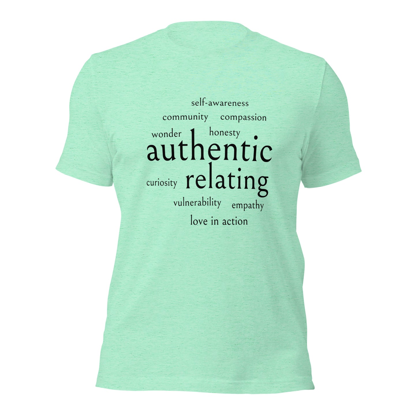 Authentic Relating Tapestry Unisex t-shirt