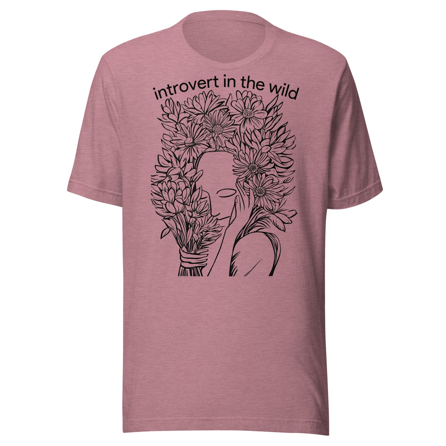 Introvert in the Wild Unisex t-shirt