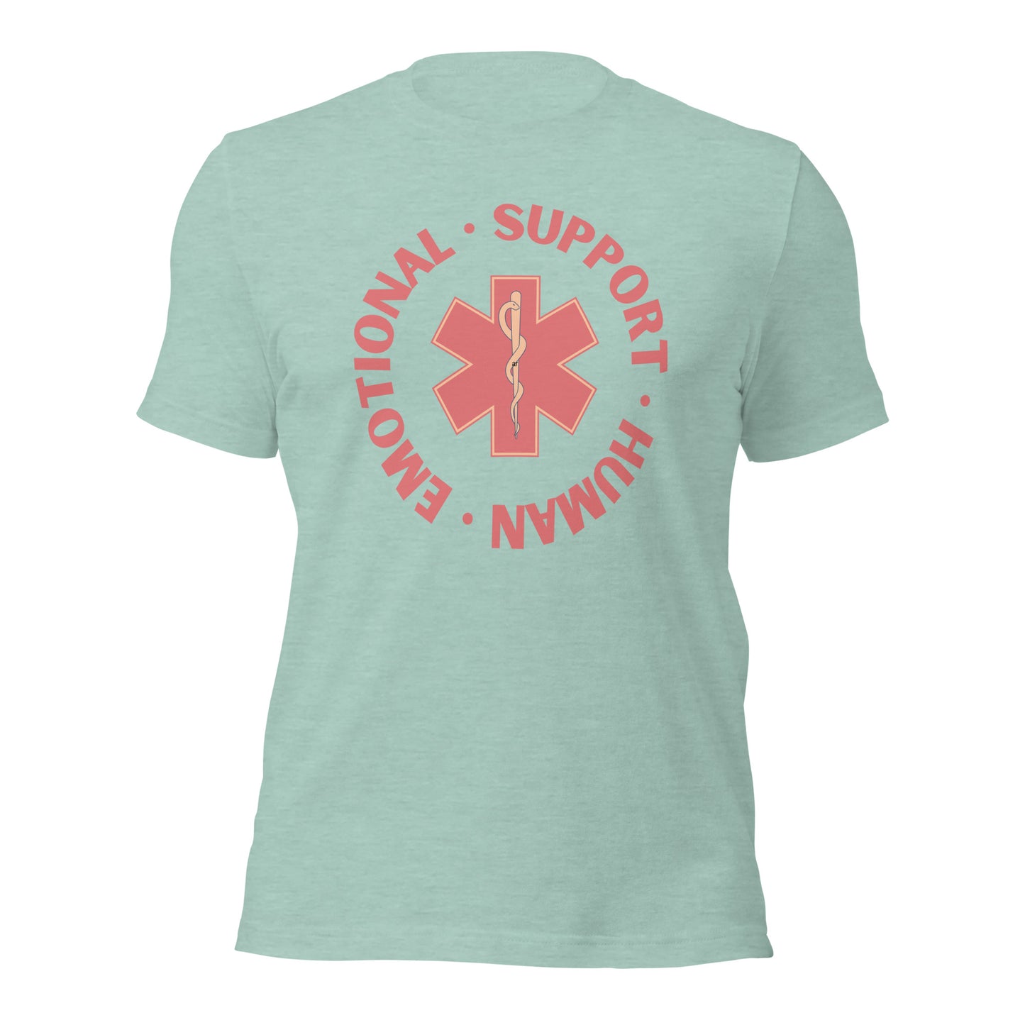 Emotional Support Human Unisex t-shirt