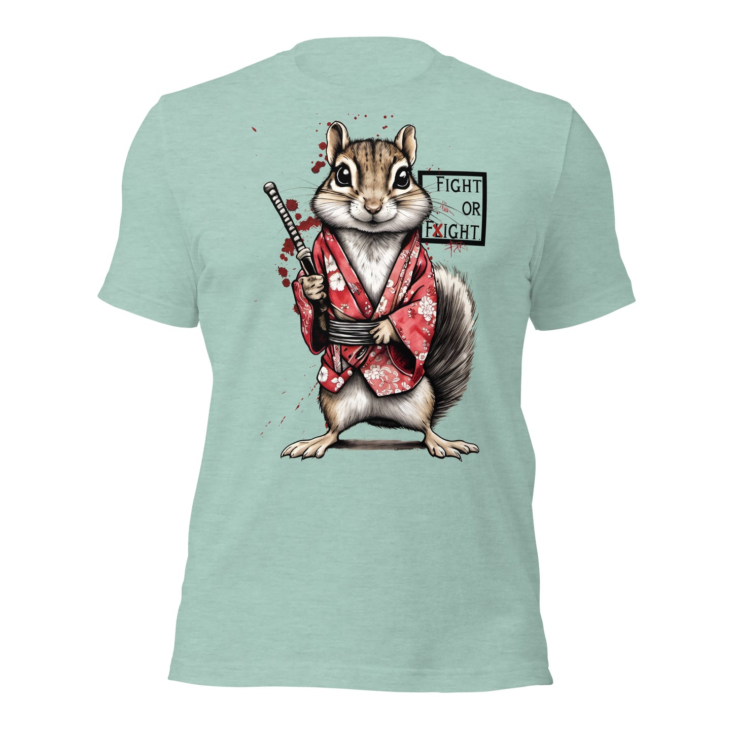 Stabby McSquirrel Unisex t-shirt