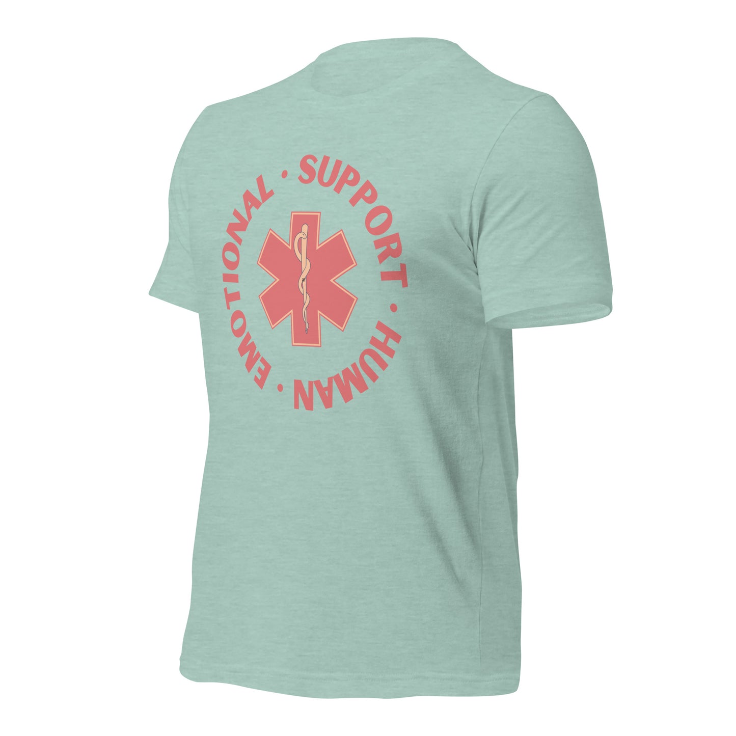 Emotional Support Human Unisex t-shirt