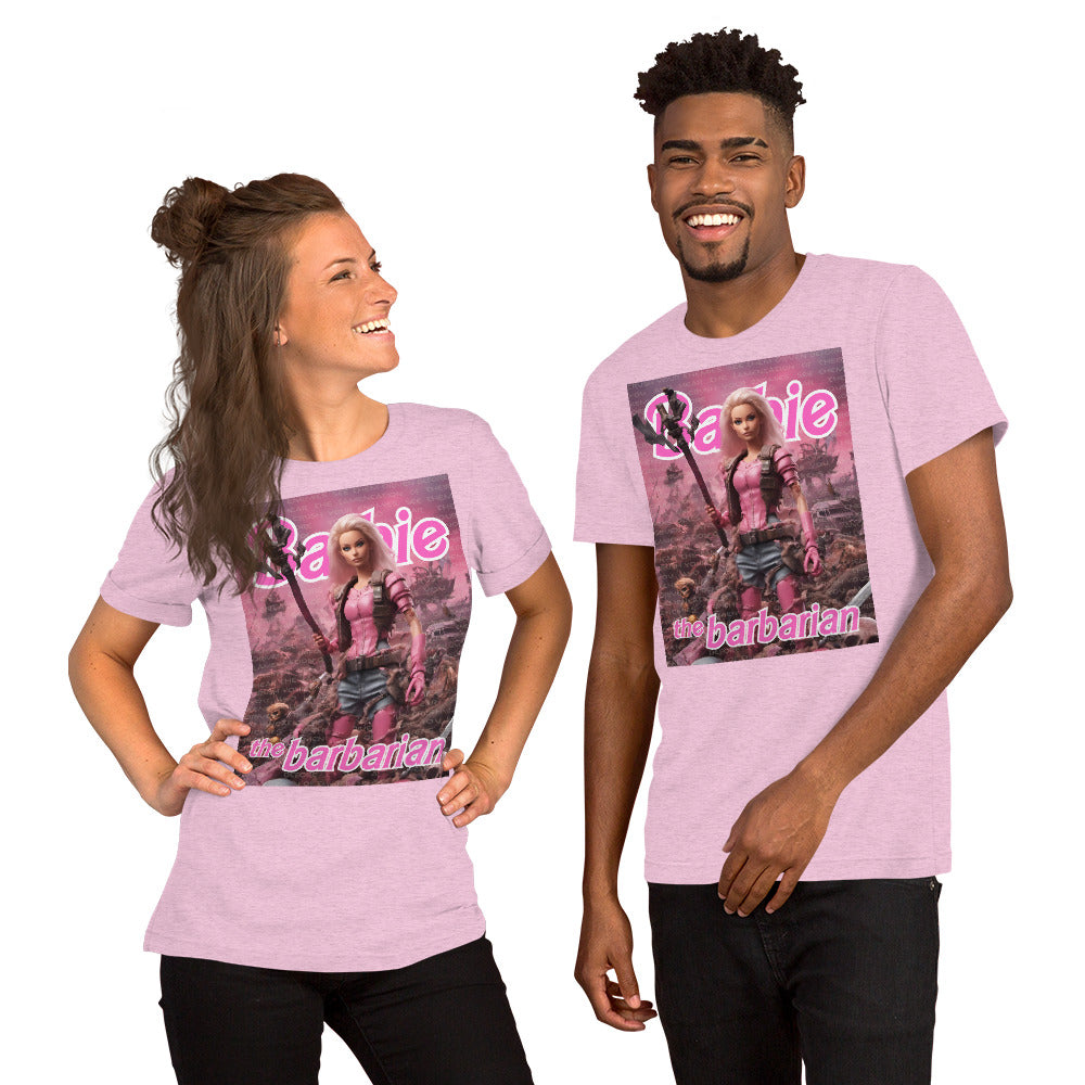 Barbie Barbarian Unisex t-shirt