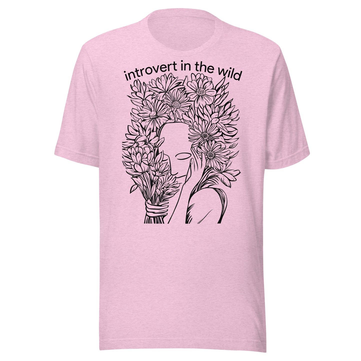 Introvert in the Wild Unisex t-shirt