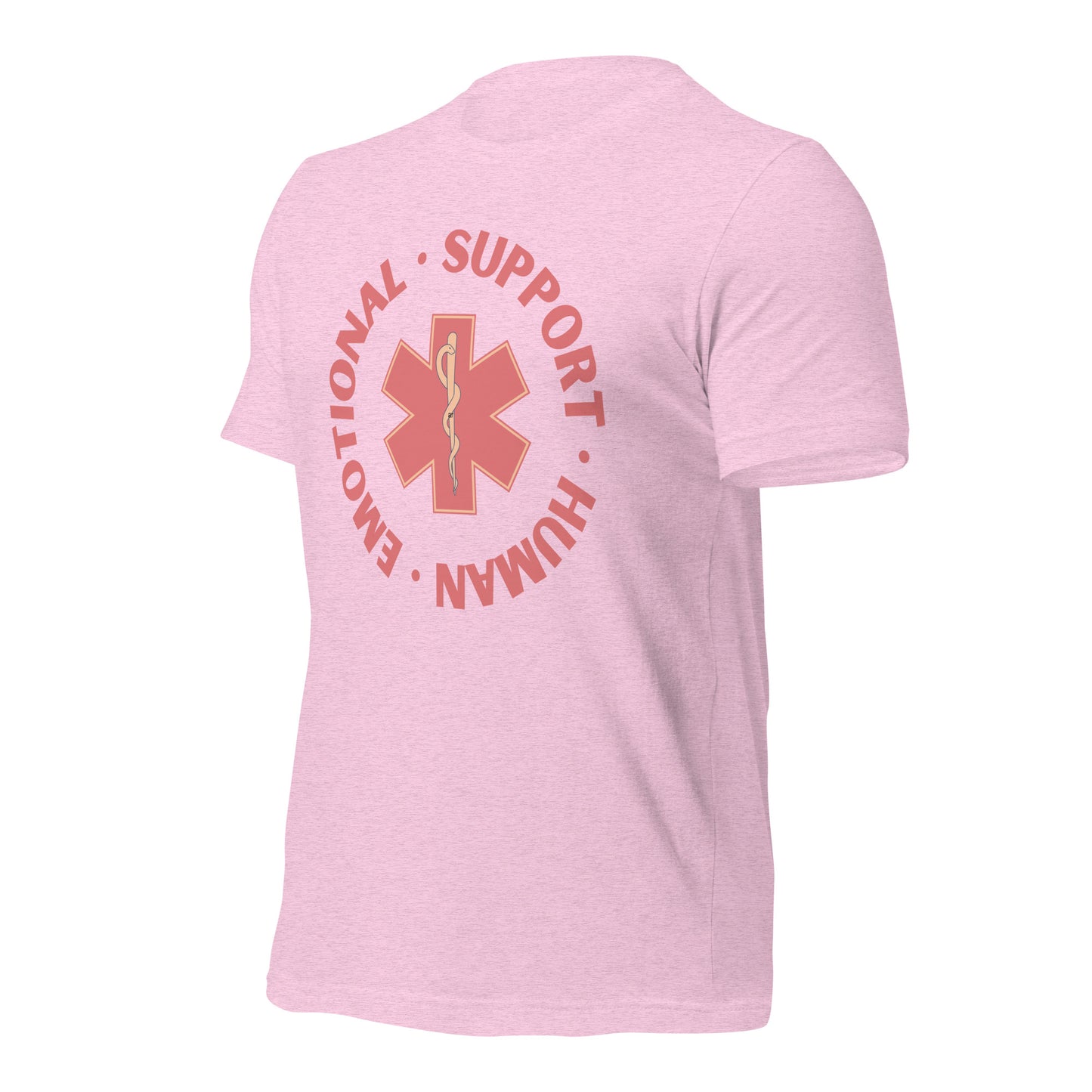 Emotional Support Human Unisex t-shirt