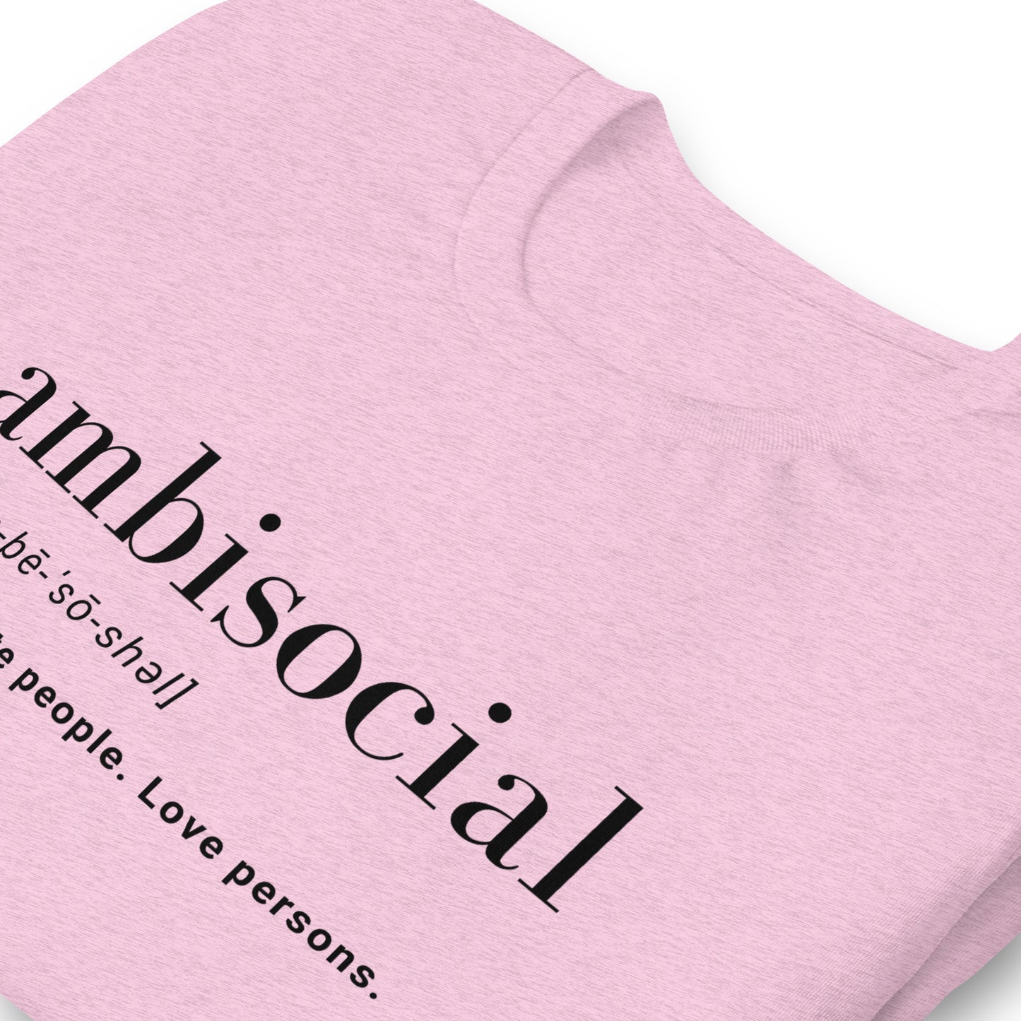 Ambisocial Unisex t-shirt
