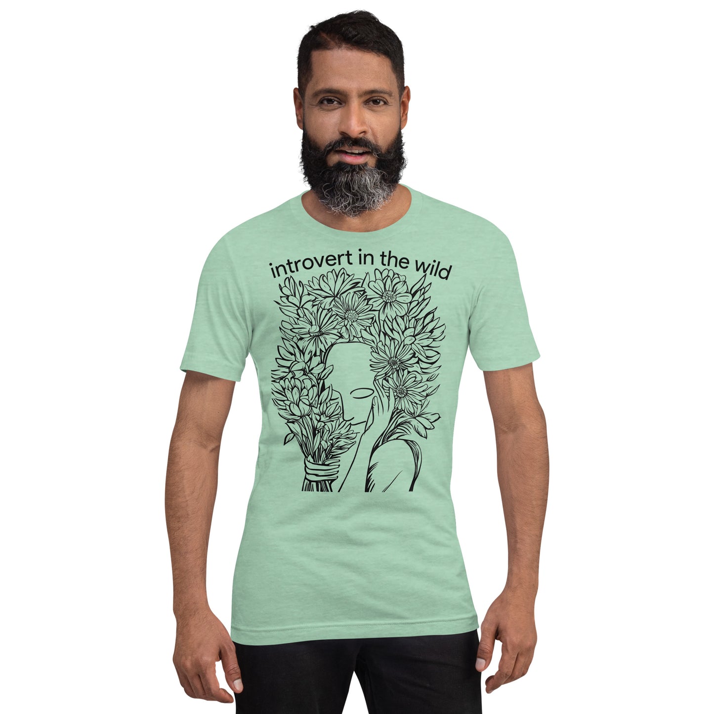 Introvert in the Wild Unisex t-shirt