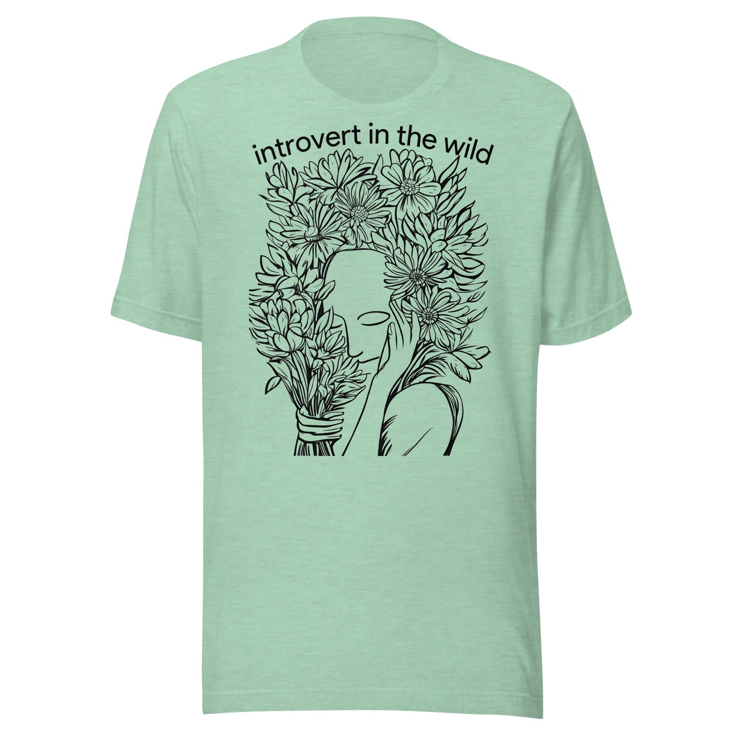 Introvert in the Wild Unisex t-shirt