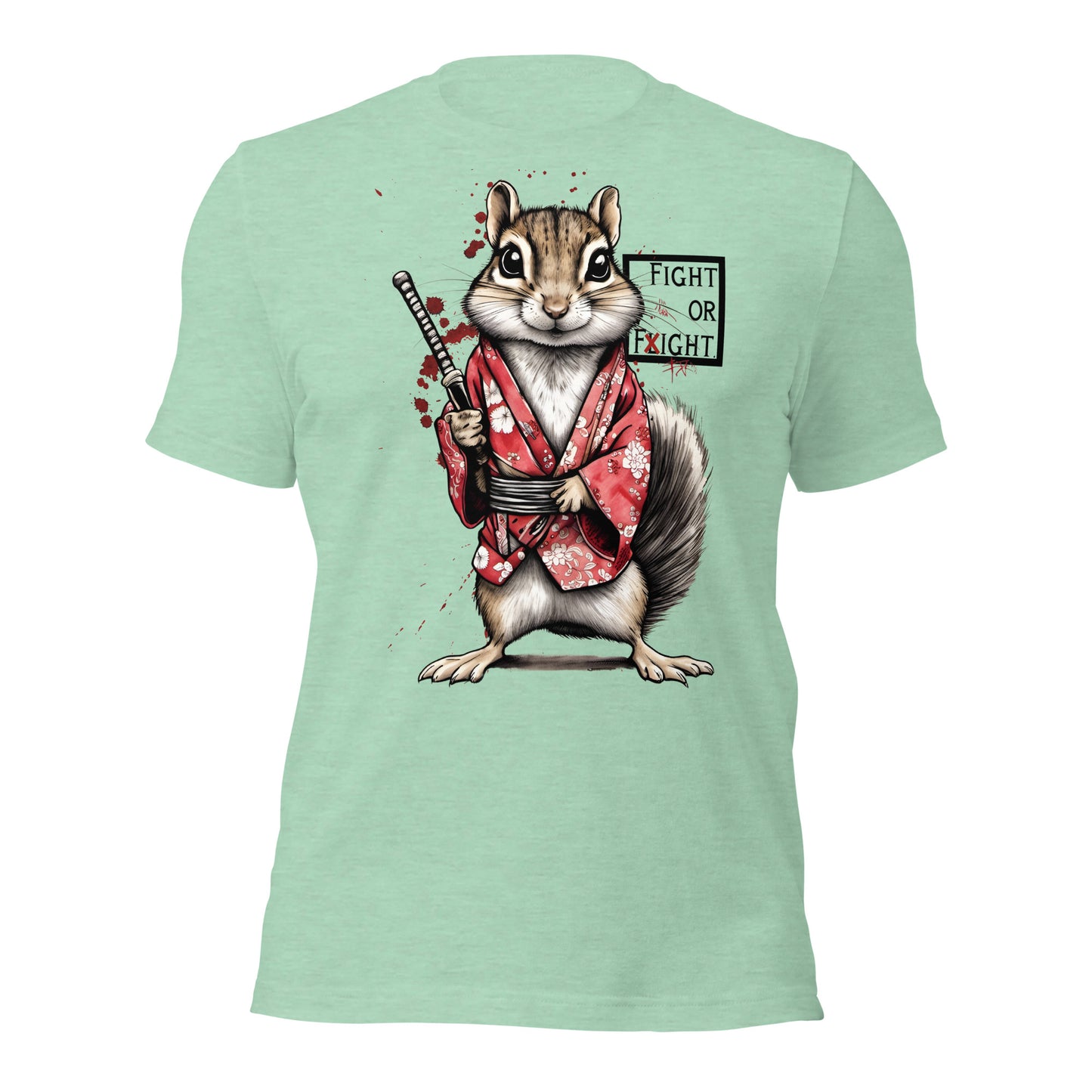 Stabby McSquirrel Unisex t-shirt