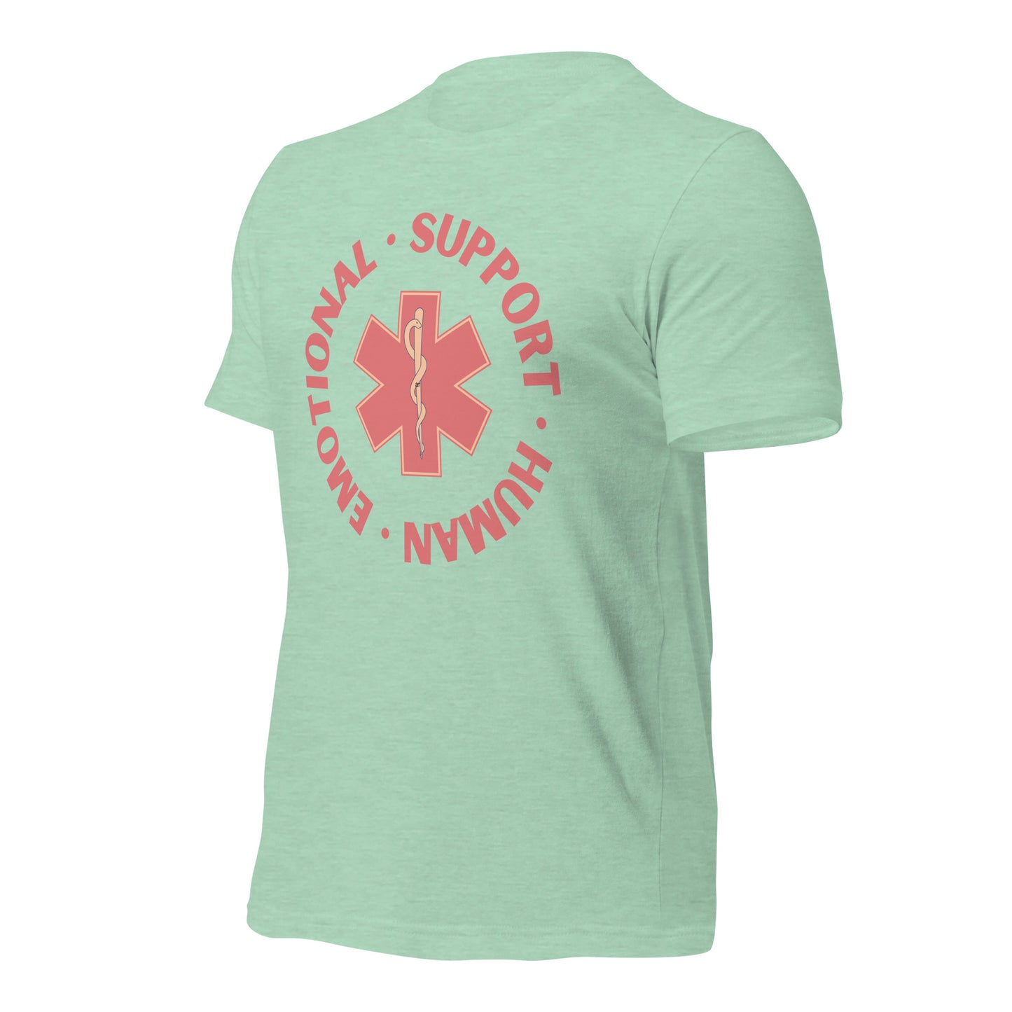 Emotional Support Human Unisex t-shirt