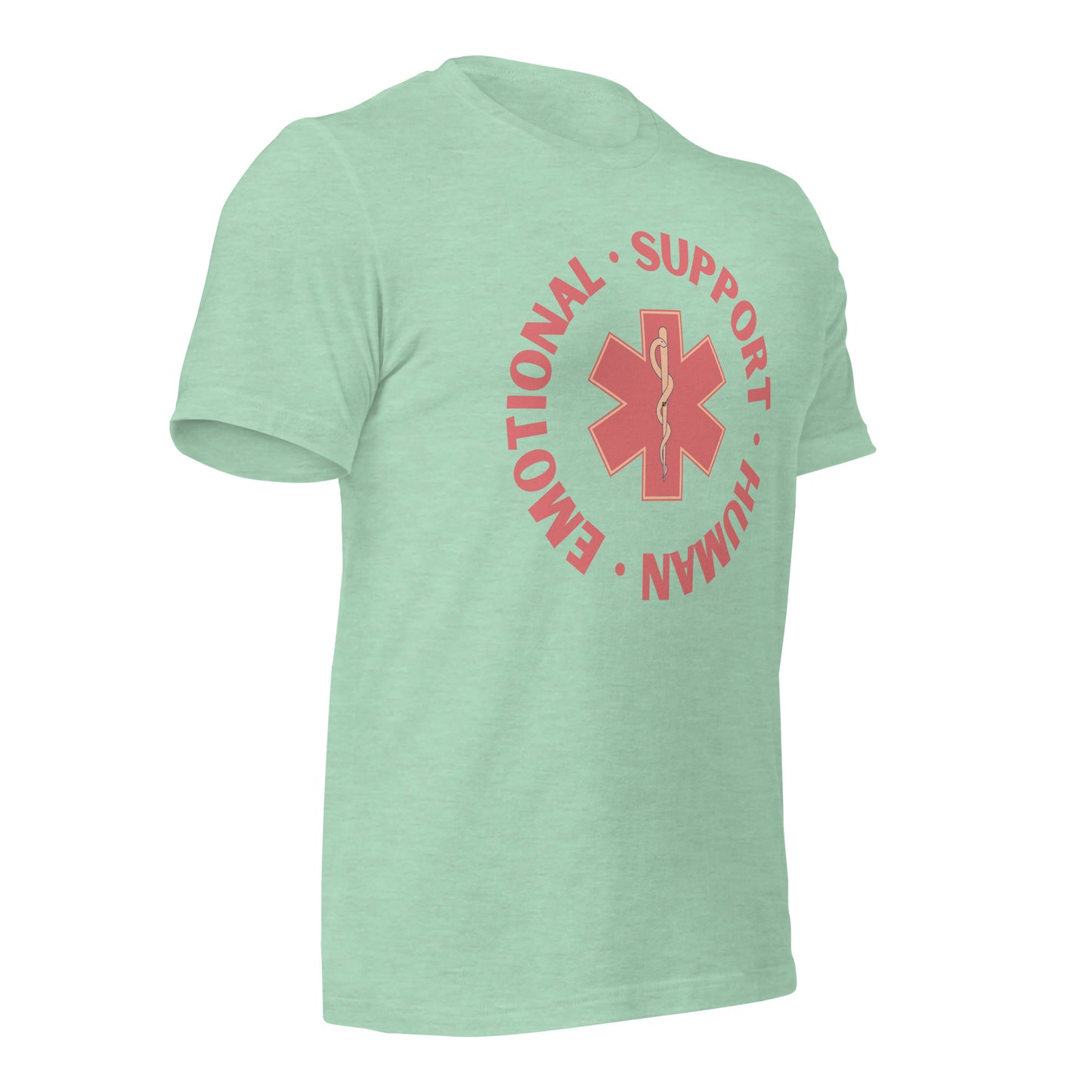 Emotional Support Human Unisex t-shirt