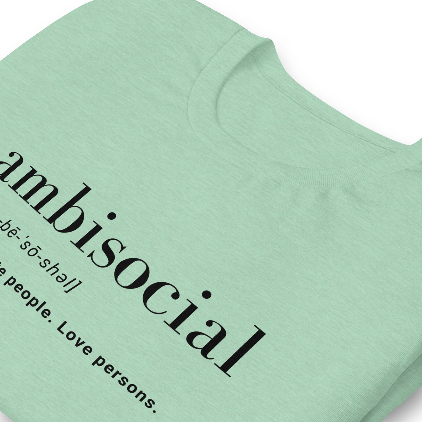 Ambisocial Unisex t-shirt