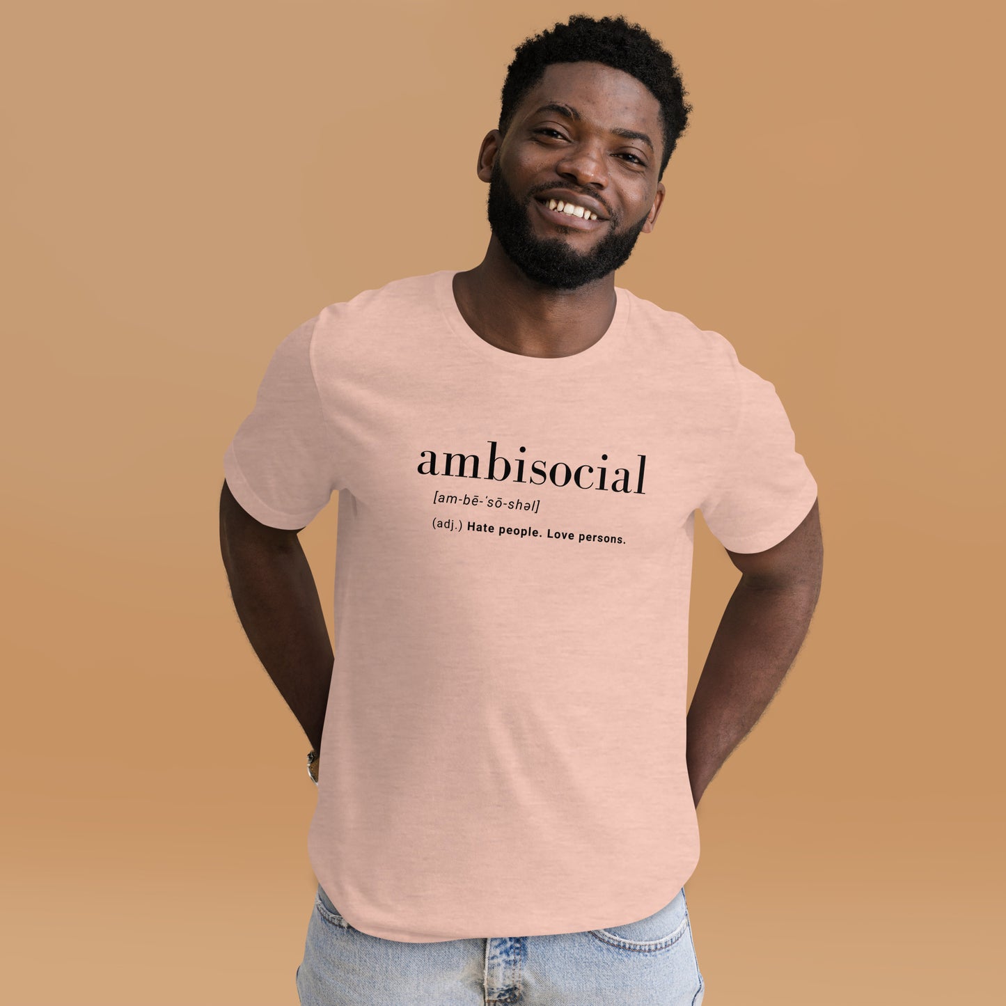 Ambisocial Unisex t-shirt