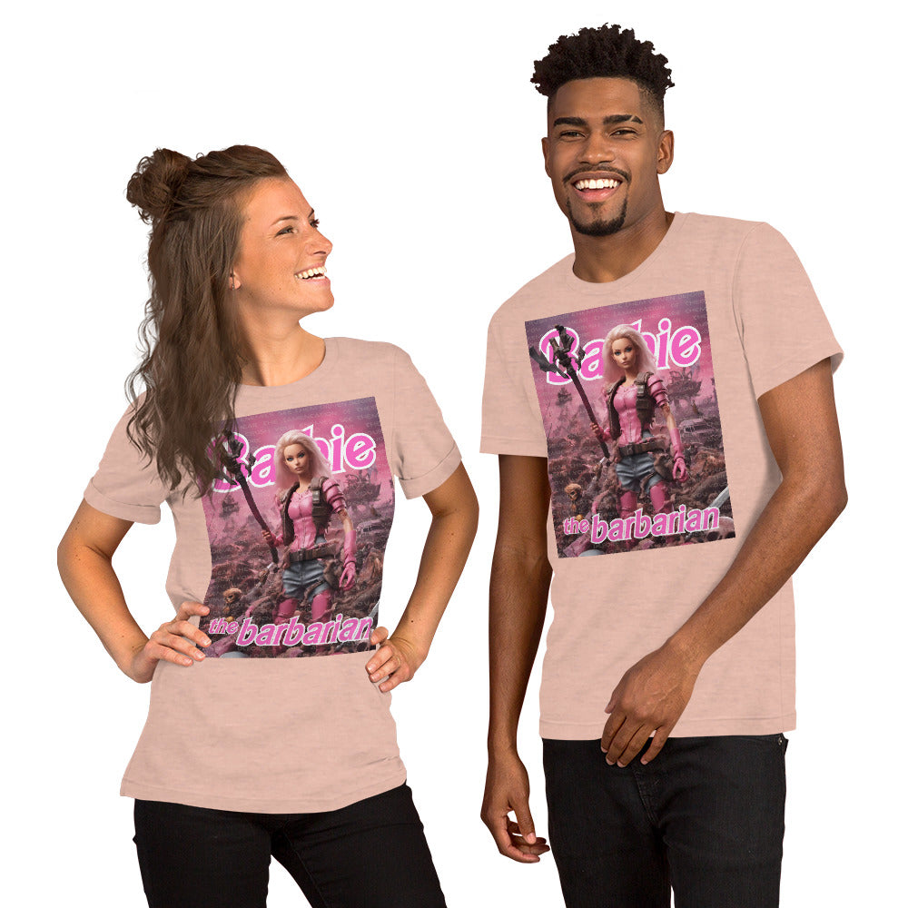 Barbie Barbarian Unisex t-shirt