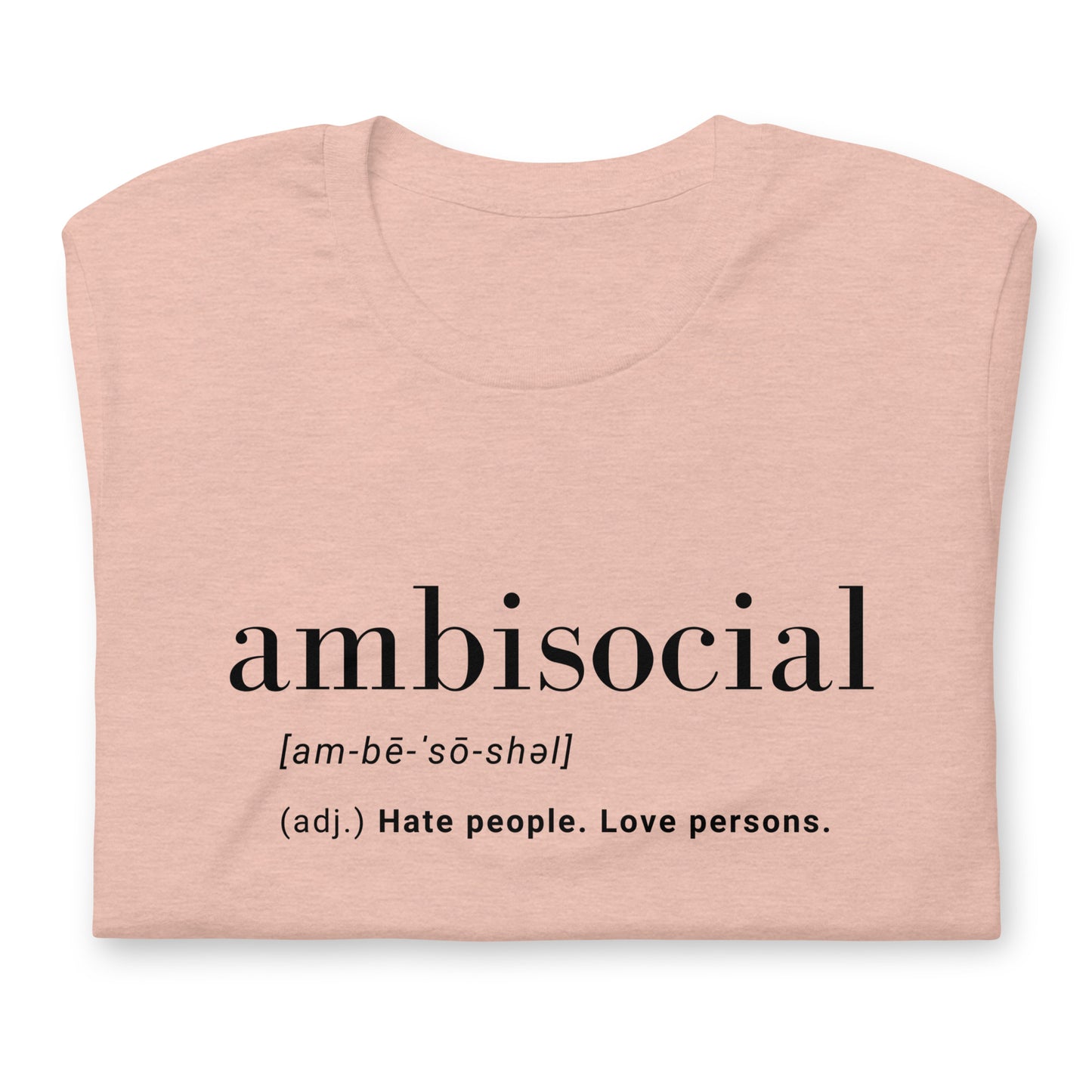 Ambisocial Unisex t-shirt