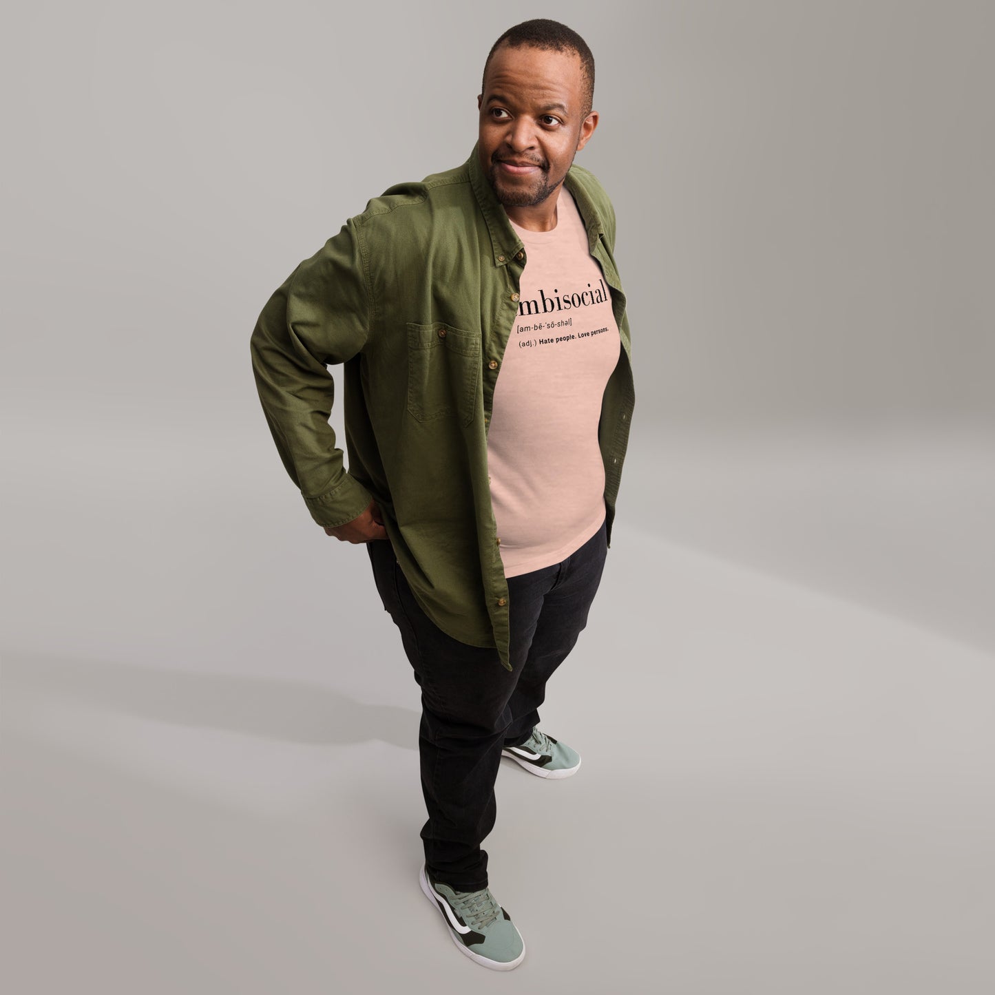 Ambisocial Unisex t-shirt