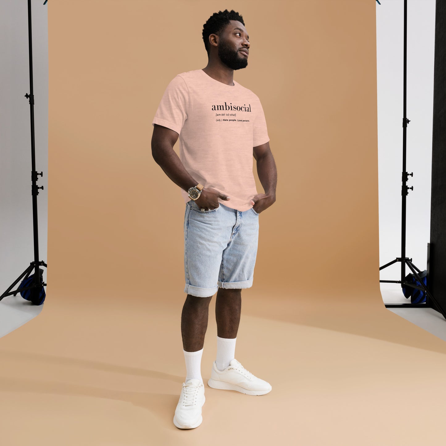 Ambisocial Unisex t-shirt