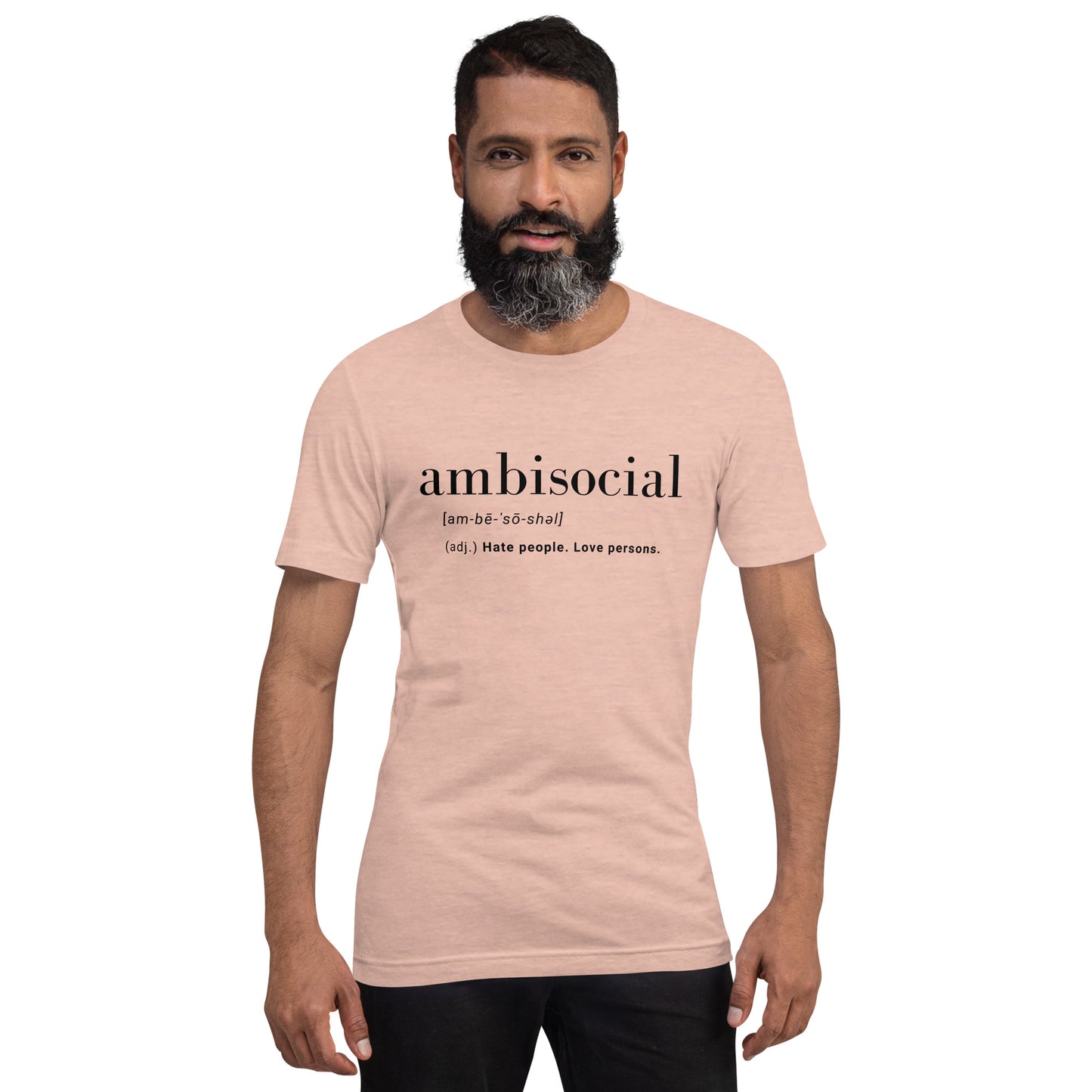 Ambisocial Unisex t-shirt