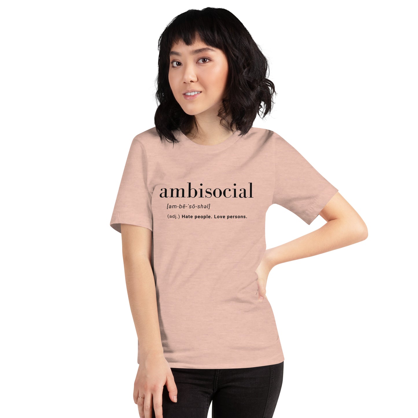 Ambisocial Unisex t-shirt