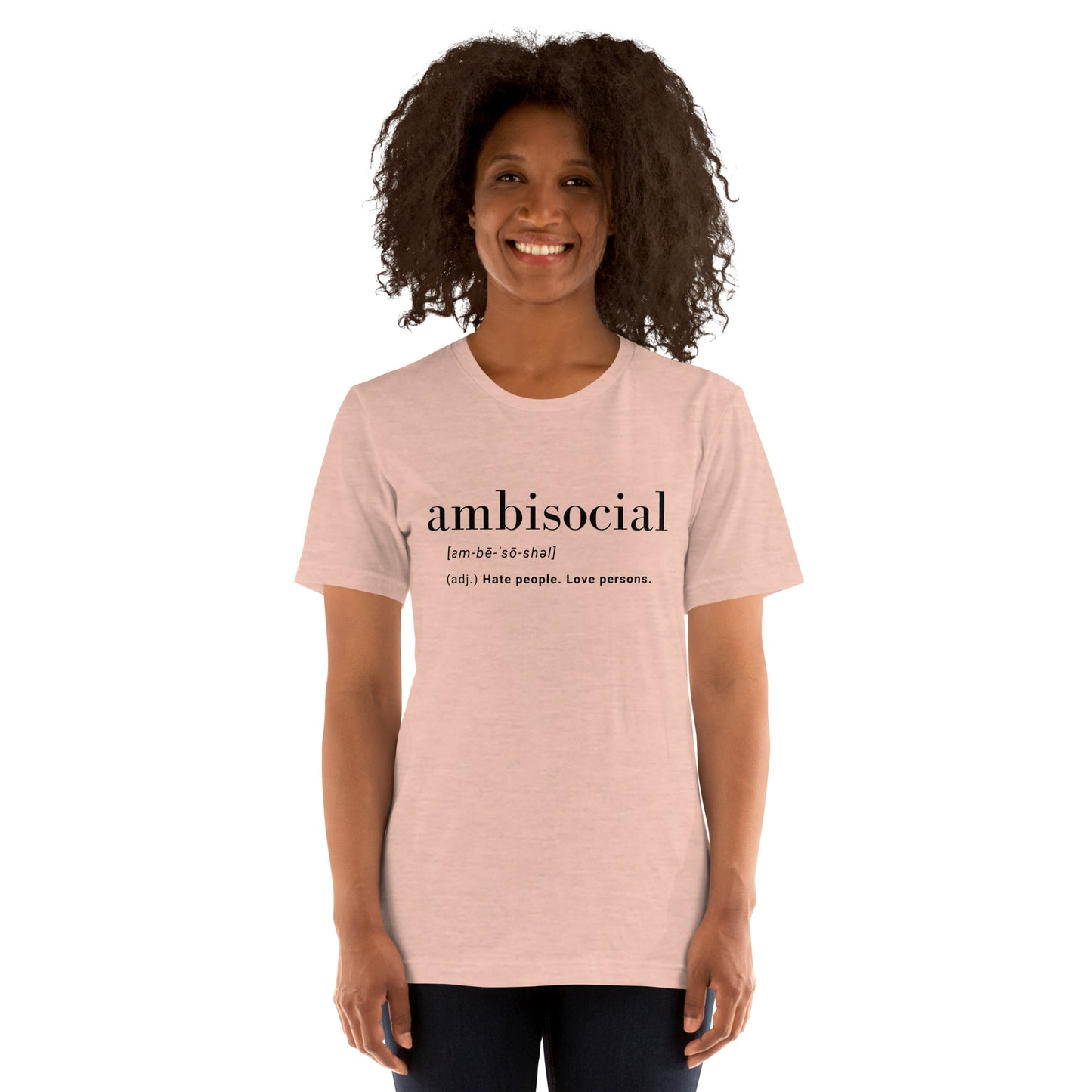 Ambisocial Unisex t-shirt