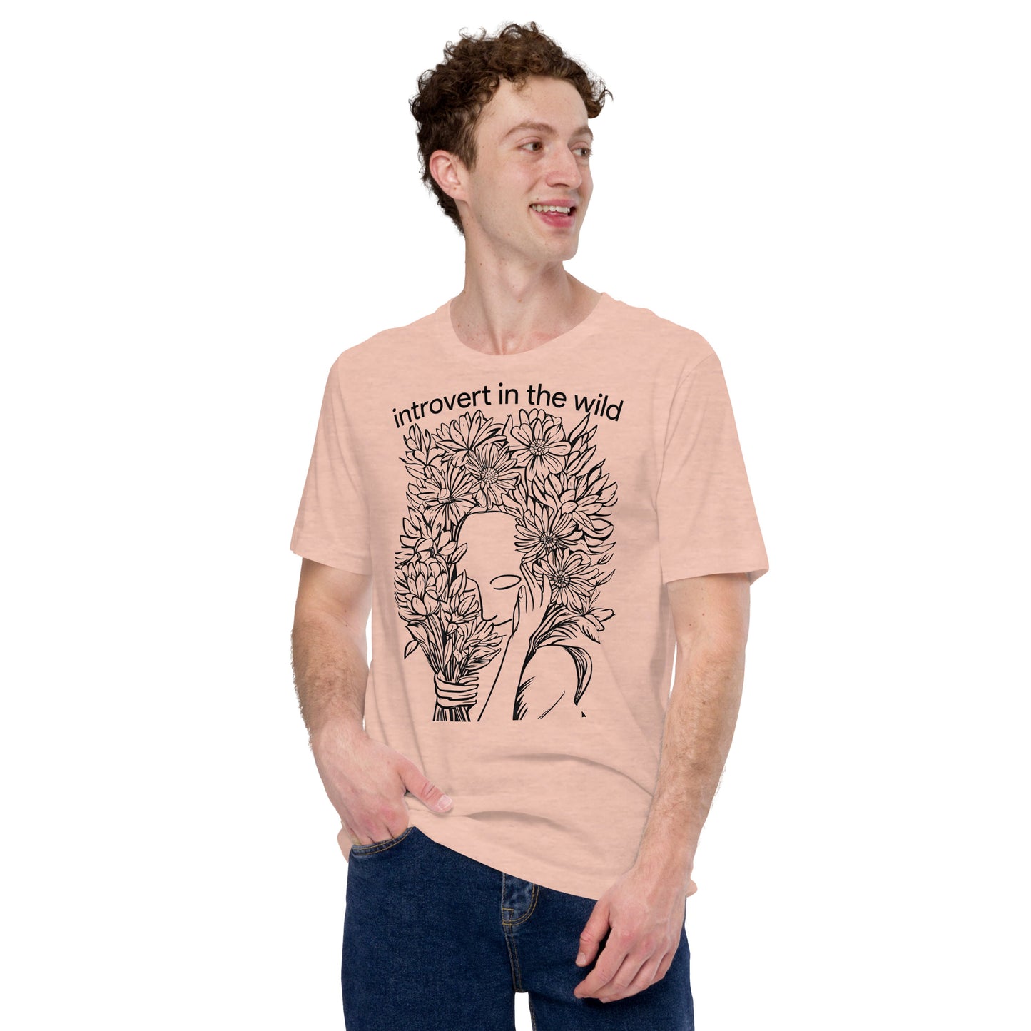 Introvert in the Wild Unisex t-shirt