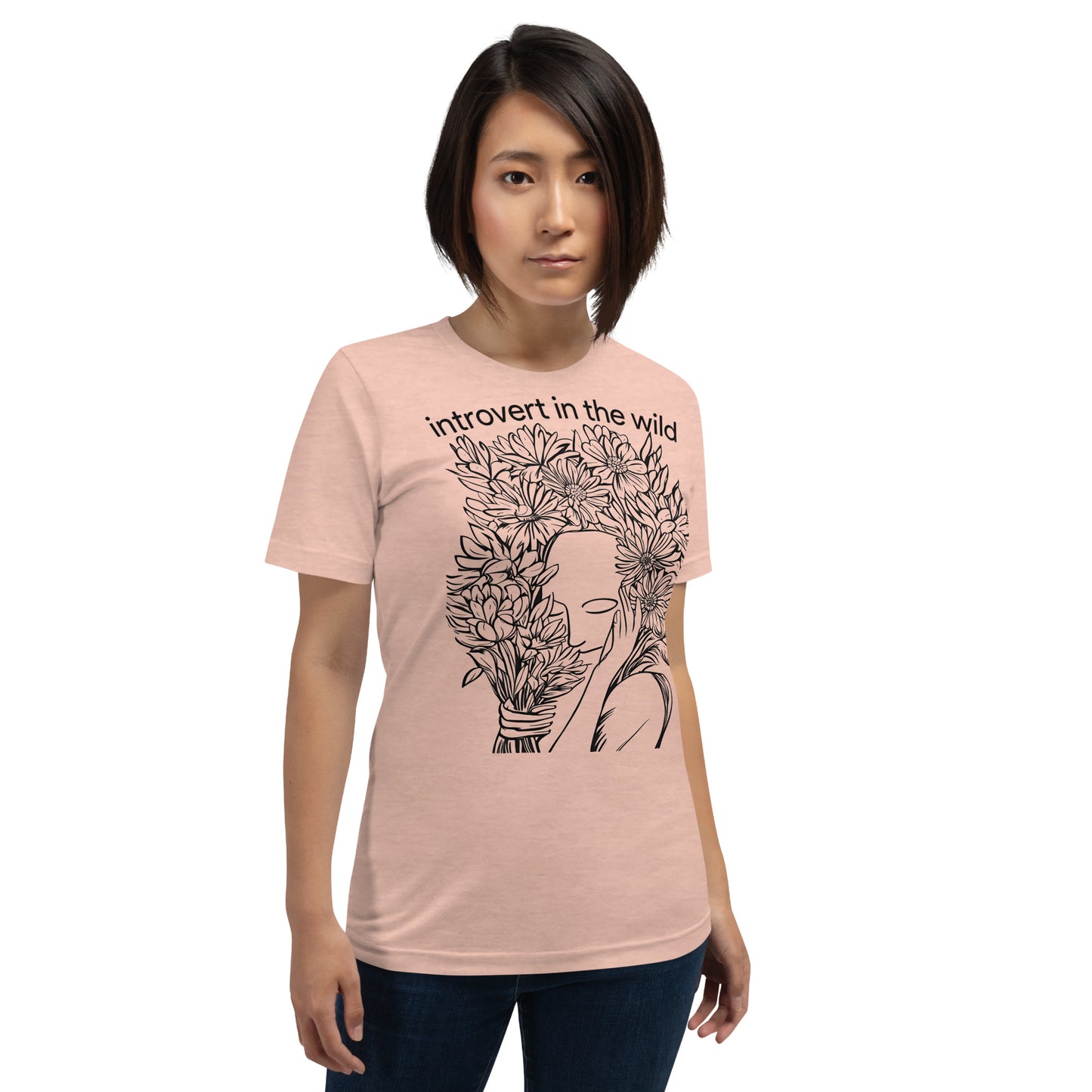 Introvert in the Wild Unisex t-shirt