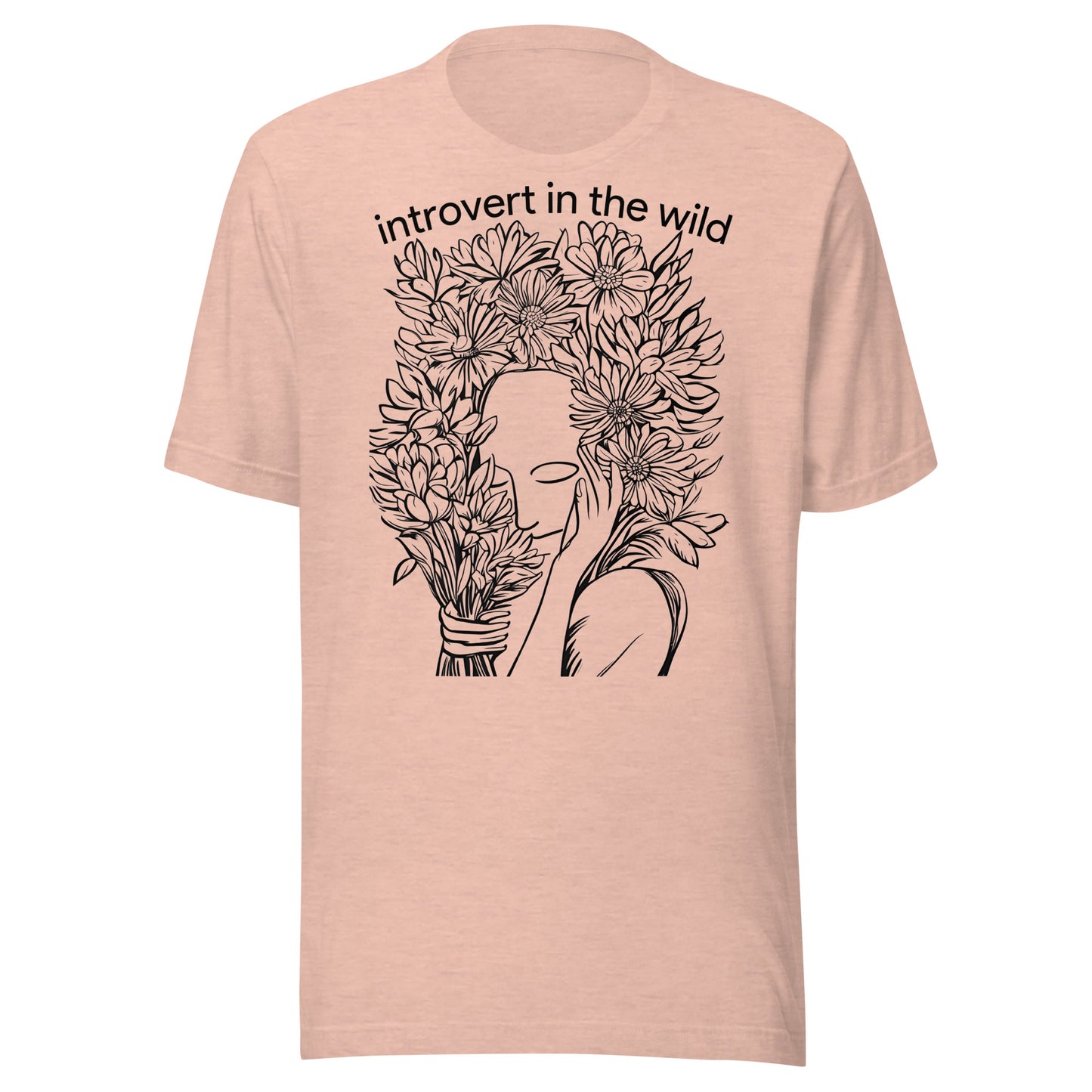 Introvert in the Wild Unisex t-shirt