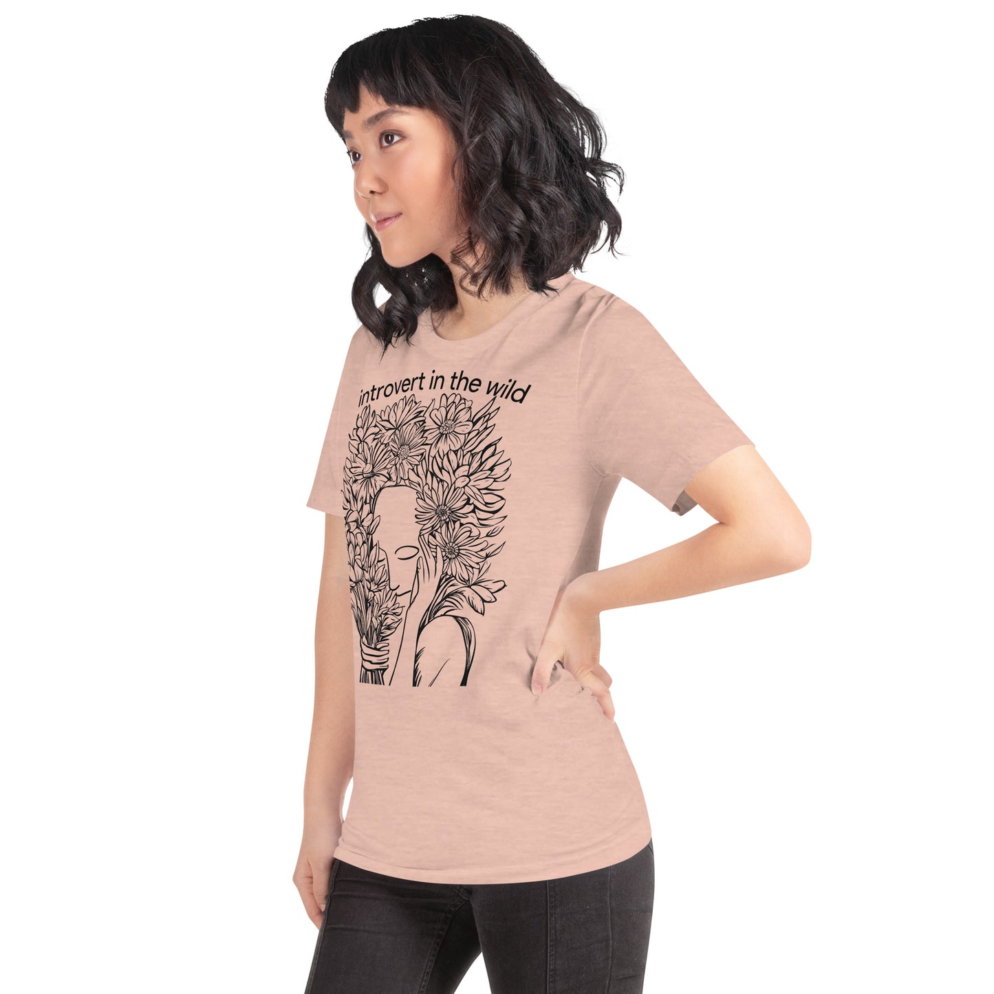 Introvert in the Wild Unisex t-shirt