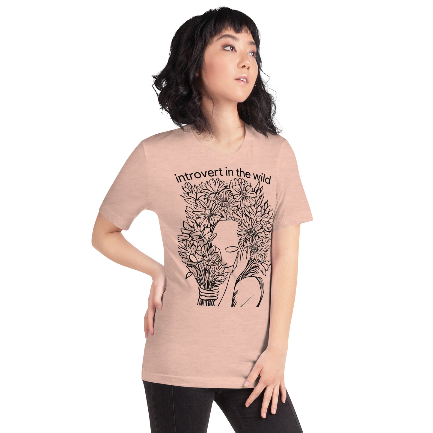 Introvert in the Wild Unisex t-shirt