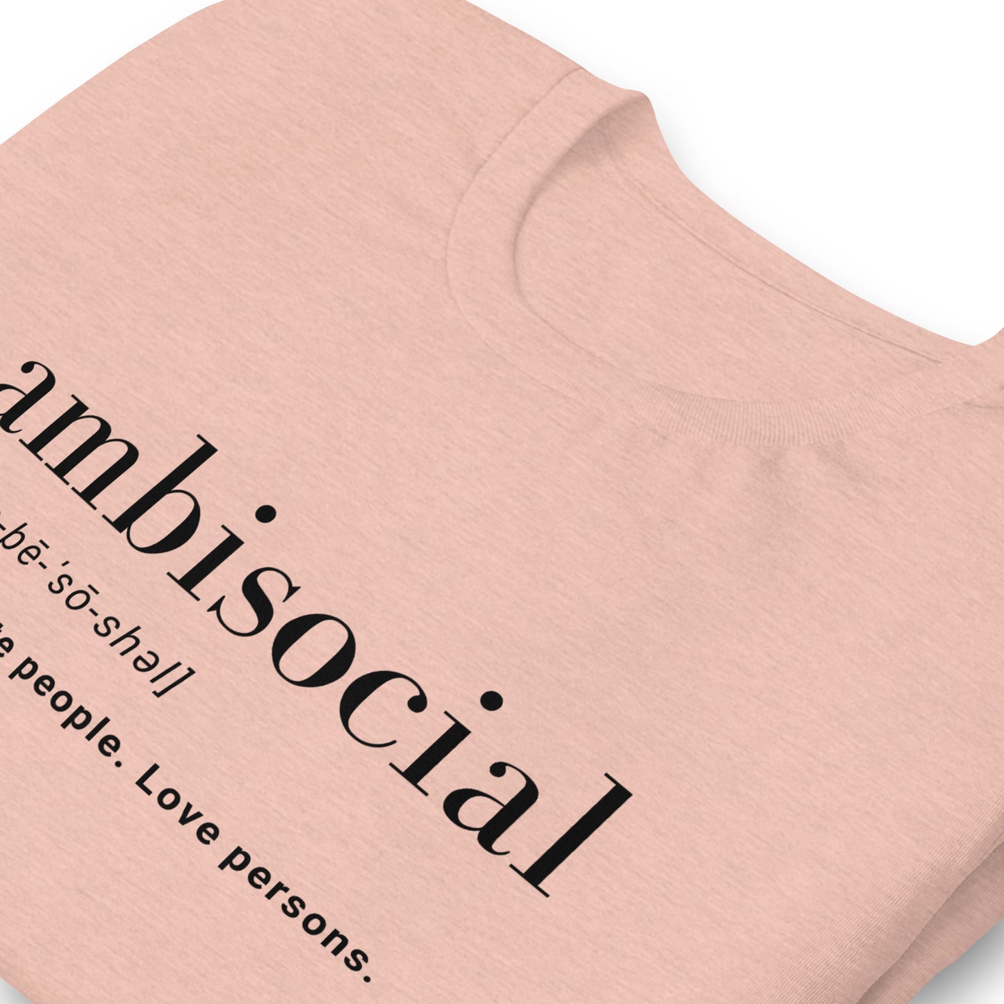 Ambisocial Unisex t-shirt