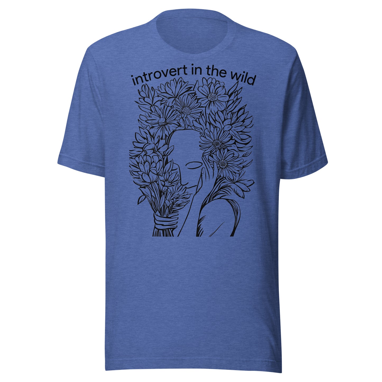 Introvert in the Wild Unisex t-shirt