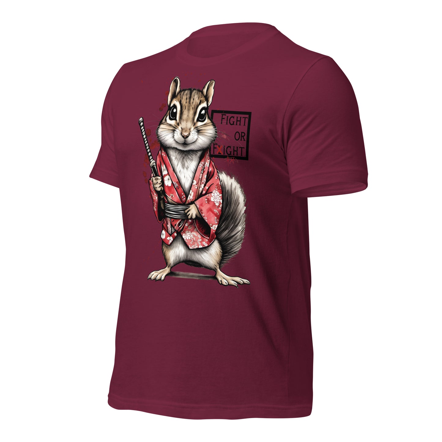 Stabby McSquirrel Unisex t-shirt