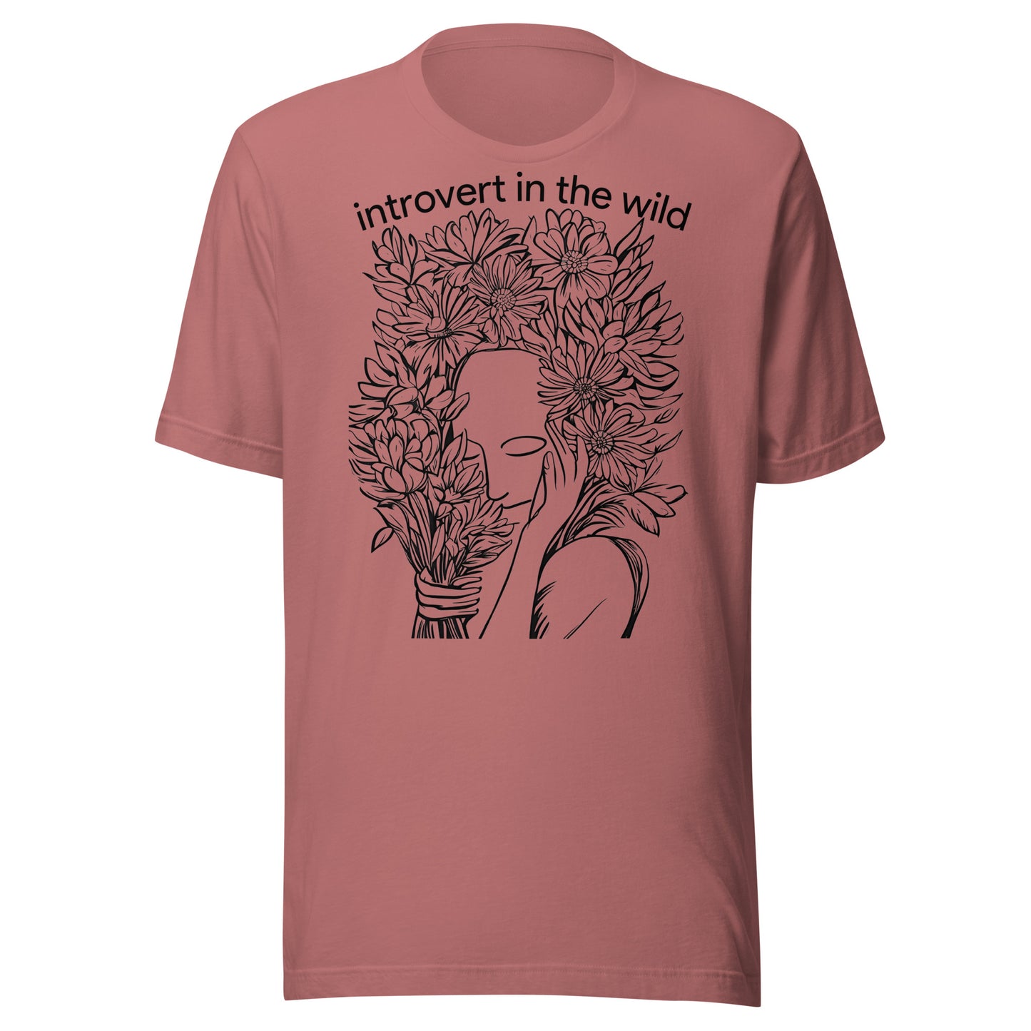 Introvert in the Wild Unisex t-shirt