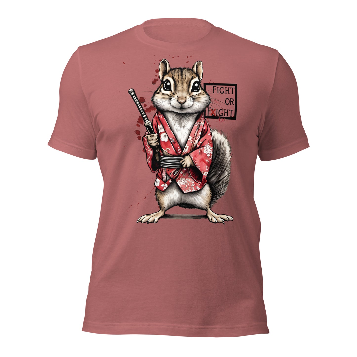 Stabby McSquirrel Unisex t-shirt