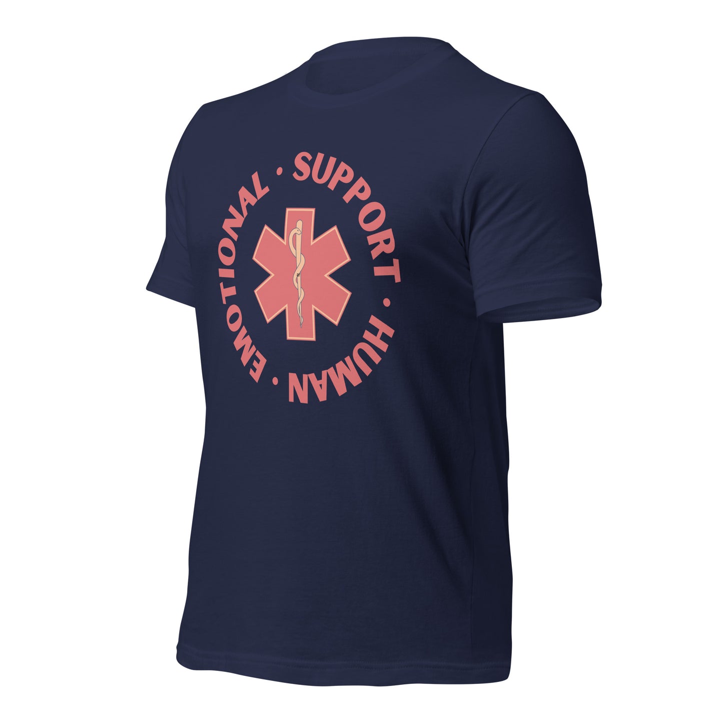 Emotional Support Human Unisex t-shirt
