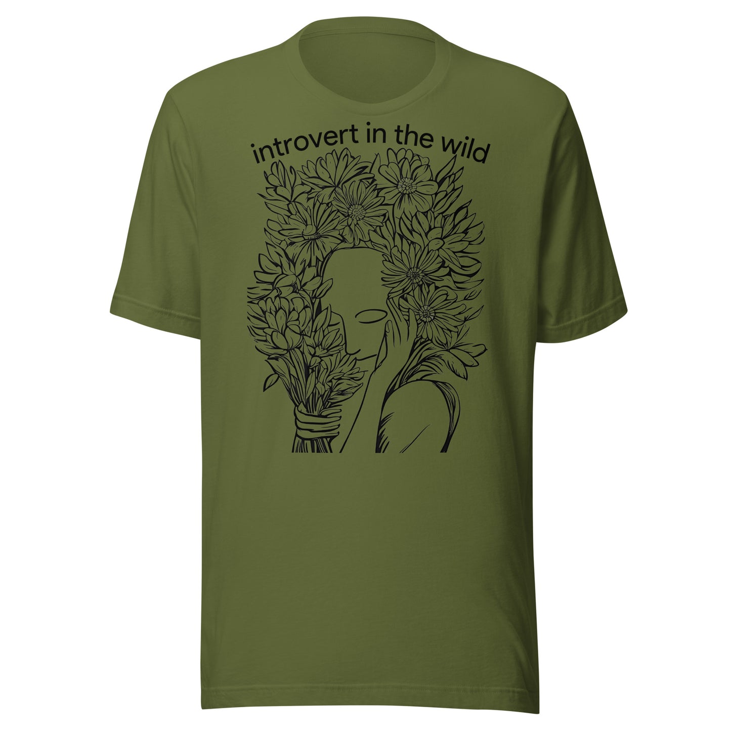 Introvert in the Wild Unisex t-shirt