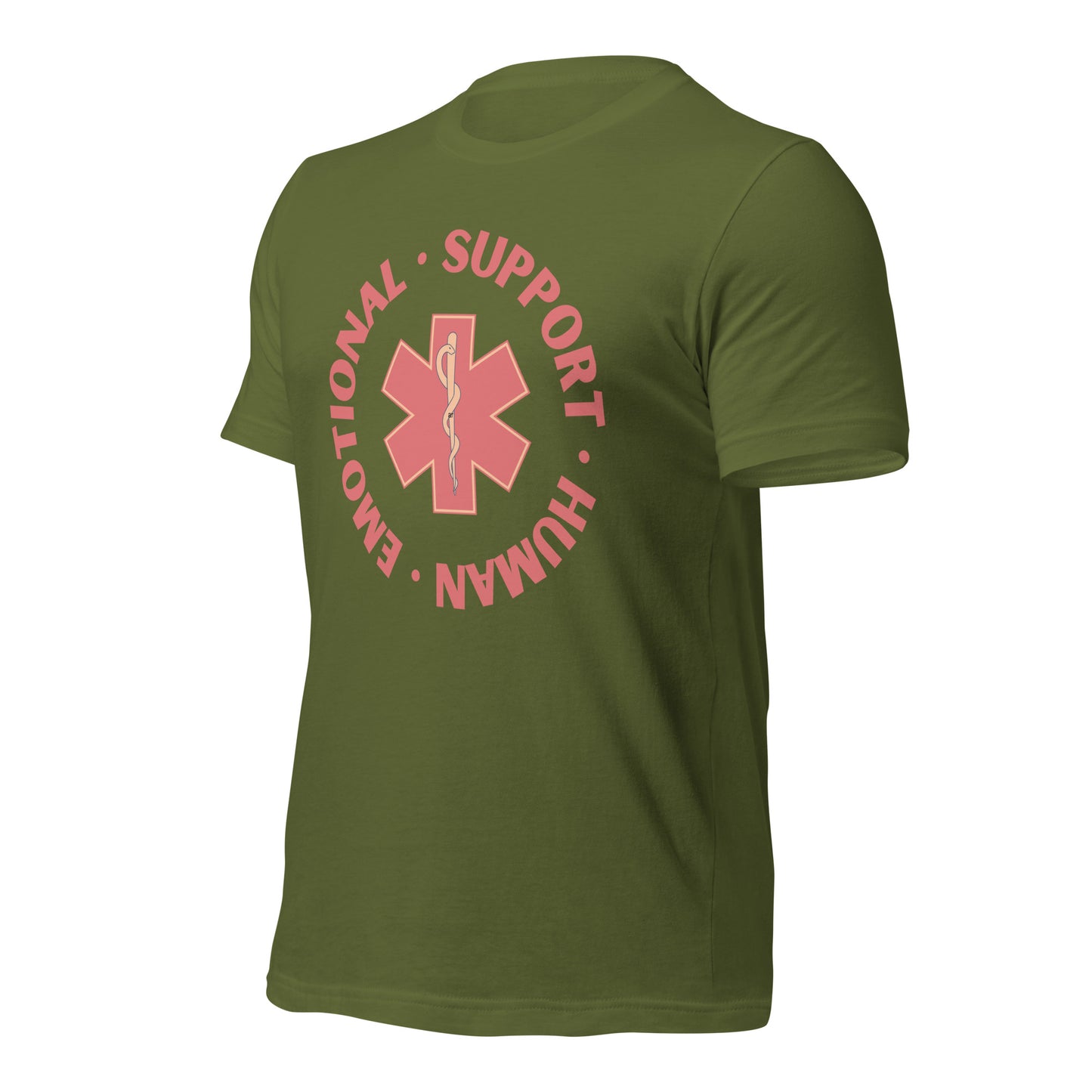 Emotional Support Human Unisex t-shirt