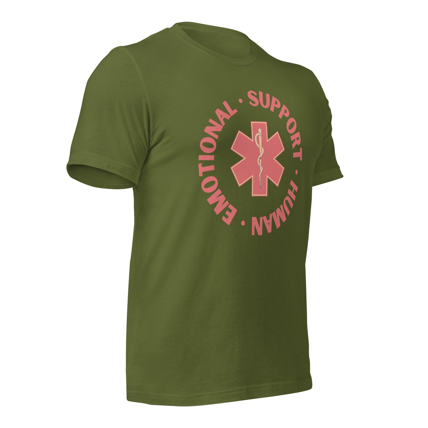 Emotional Support Human Unisex t-shirt